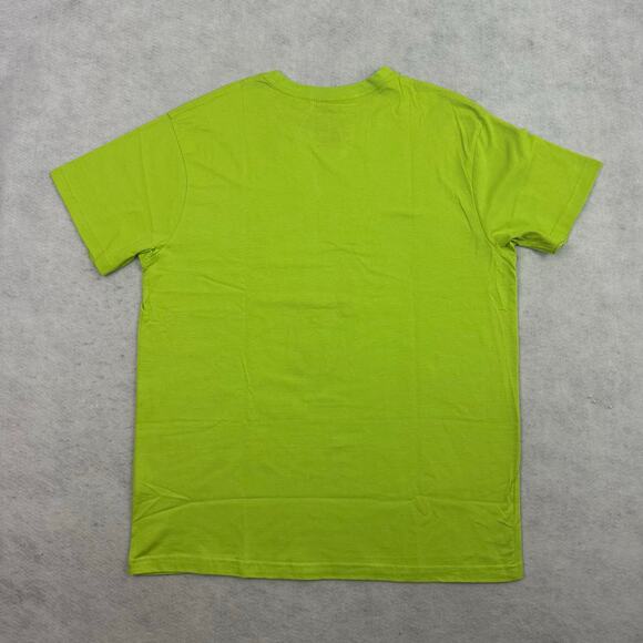 Hustle Gang Vengeance Skull Tee 2XL Acid Lime Graphic Streetwear Flame Logo NWT - Picture 8 of 15